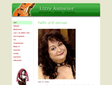 Tablet Screenshot of lizzy-aumeier.de